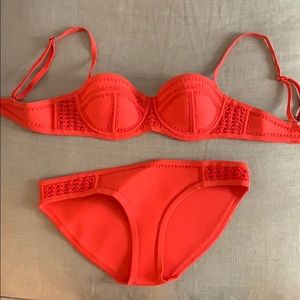 Triangl Bikini Set - Red